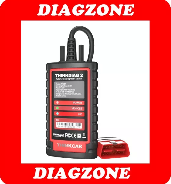 Scanner thinkdiag2+Atualização 1 ano DIAGZONE